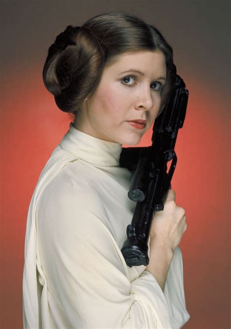 Carrie Fisher as Princess Leia Organa - Hot Celebrities Wallpaper