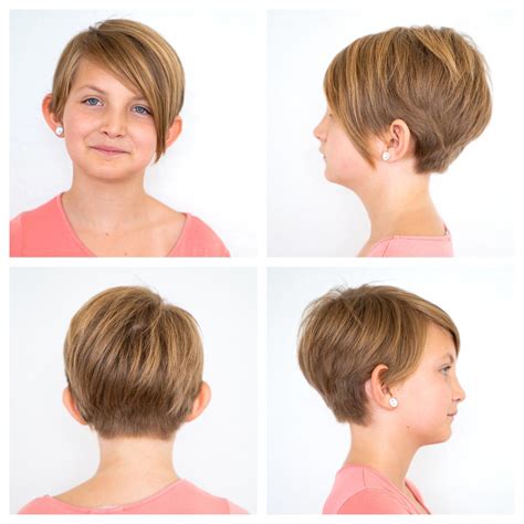 Short Hairstyles For Tweens - Fade Haircut Styles