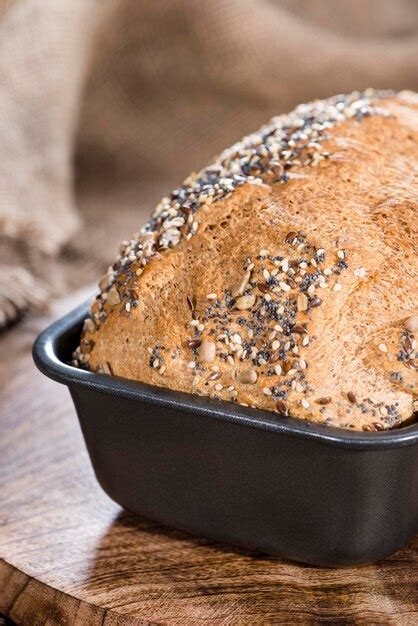 barra de pan casera foto premium