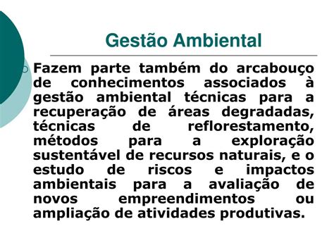 PPT - GESTÃO AMBIENTAL PowerPoint Presentation, free download - ID:814938