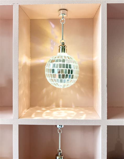 disco ball light fixture  sale  stacy fye blog