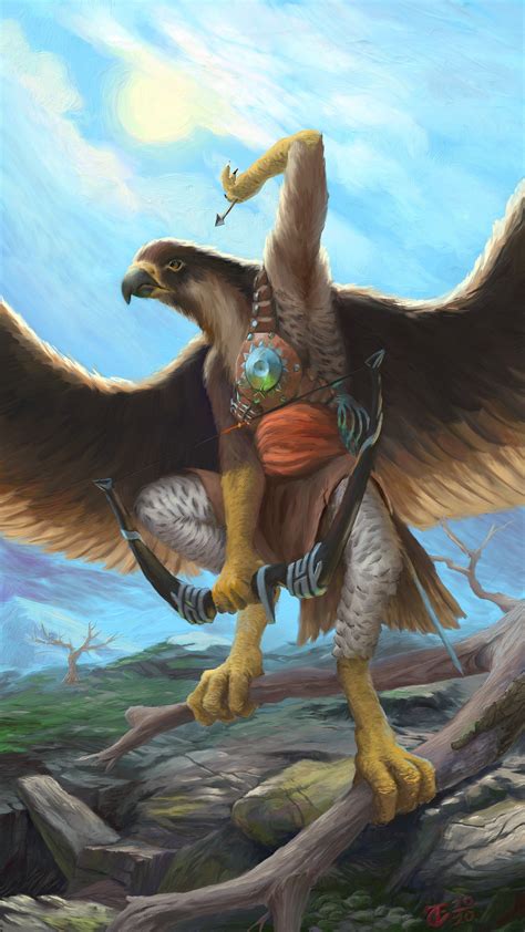 DnD: Aarakocra by kazorkthedork on Newgrounds