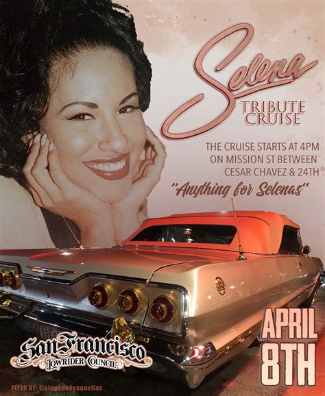 SF's "Selena Tribute" Lowrider Cruise of The Mission (2023)