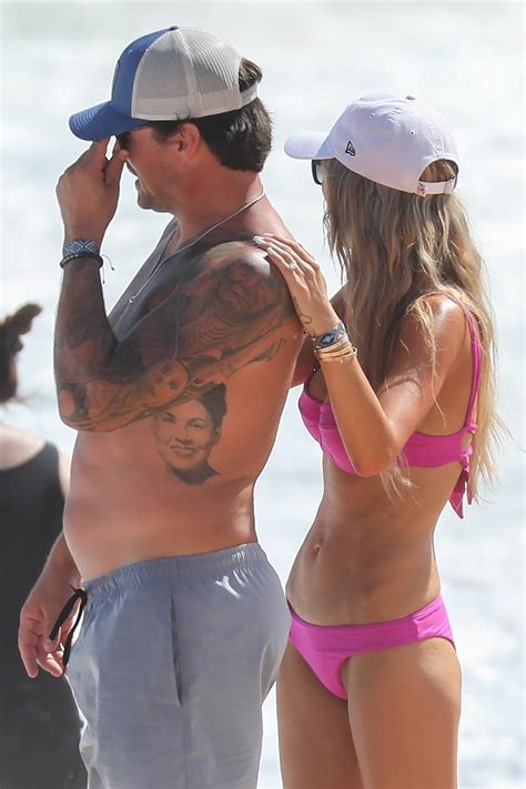 Christina Haack flaunts engagement ring on beach with Joshua Hall