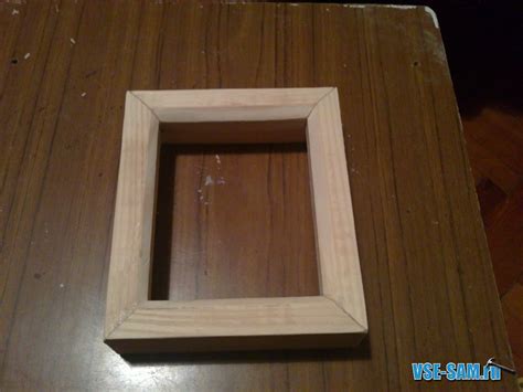 Рамка из дерева