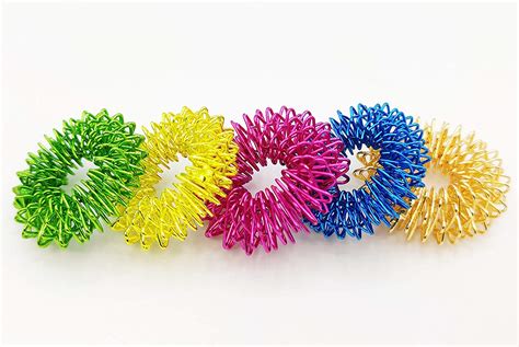 Massager Ring - Su Jok - Sujok Therapy - Colour 10 Pcs