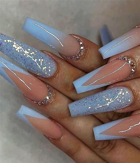 coffin shape nail designs ideas acrylic nails coffin short