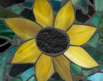 6x6 Sunflower Mosaic Kit | Etsy