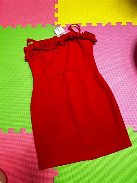 Red Dress Forever 21, Women's Fashion, Dresses & Sets, Dresses on Carousell