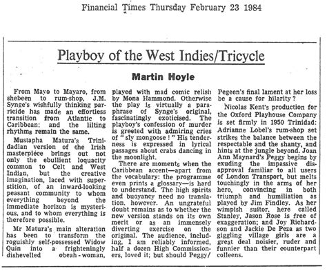 Reviews – Nicolas Kent