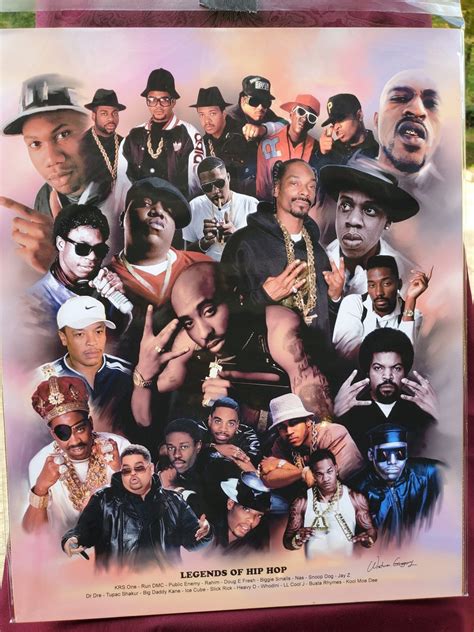 Legends of Hip Hop Black Male Musicians and Pop Culture | Etsy