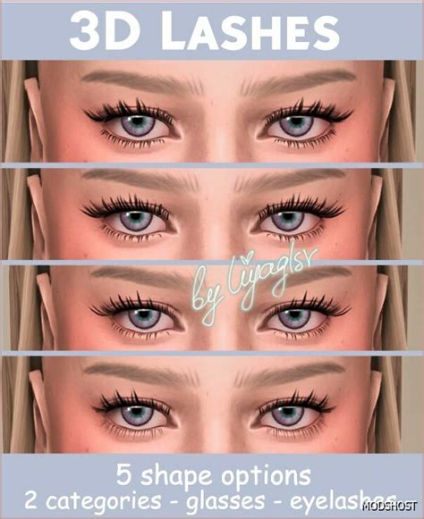 Lashes 1 Sims 4 Makeup Mod - ModsHost