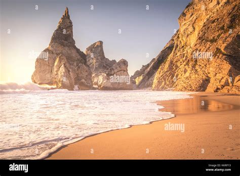 Ursa beach, Colares, Sintra, Lisbon region, Portugal Stock Photo - Alamy