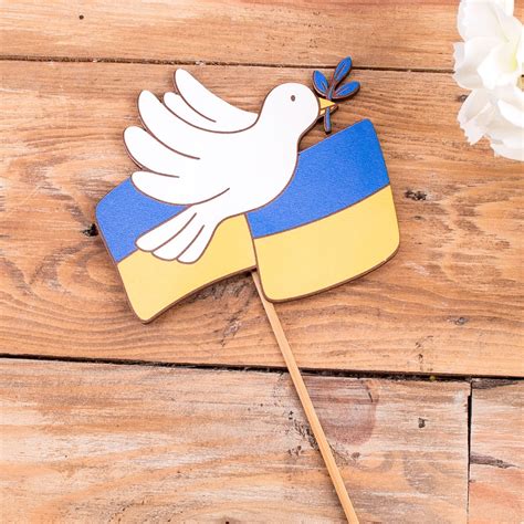 Купити патріотичний сувенір "голубка миру" (4731-7) оптом та в роздріб ...