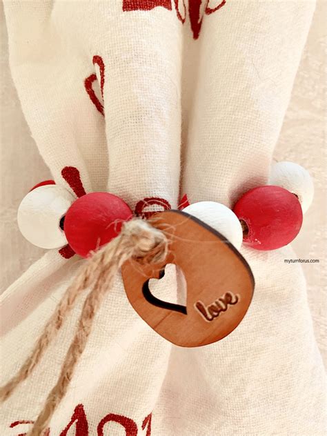 Printable Valentine Napkin Rings