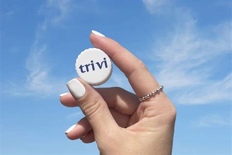 Tri vi water logo and label