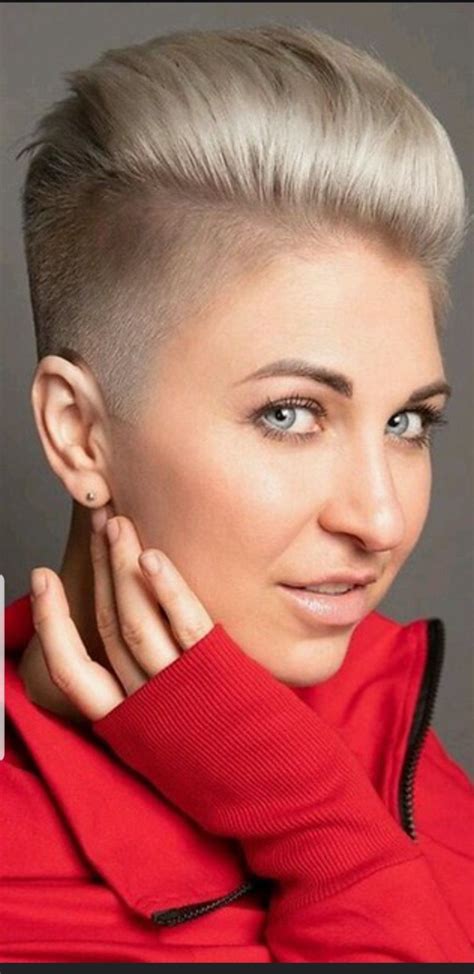 Pin by Paul on Ladies Buzzed Pixie | Undercut hairstyles, Short pixie ...