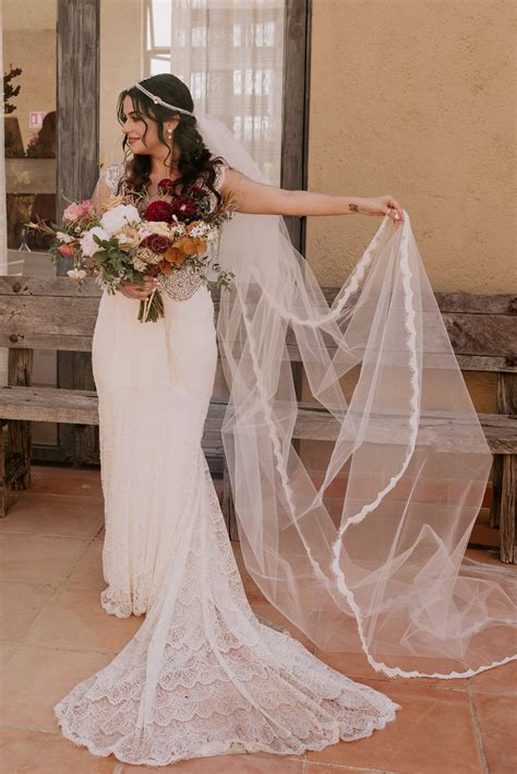Cathedral Length Lace Wedding Veils