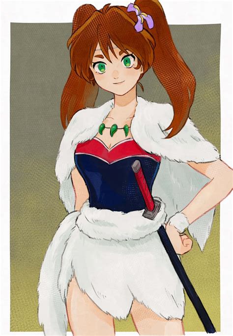 Download Ayame from Inuyasha in a stunning pose Wallpaper | Wallpapers.com