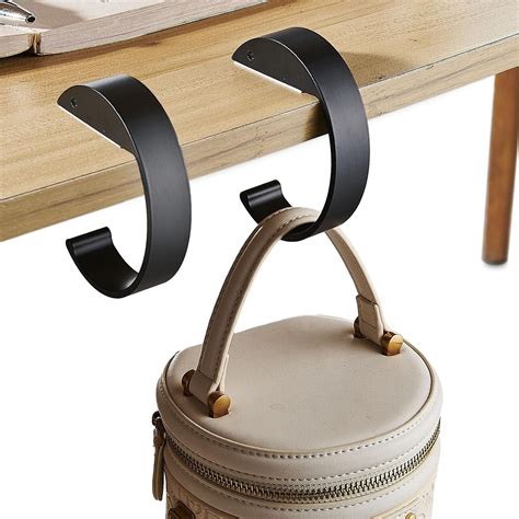 Amazon.com: SAMIQU "C-Style Purse Hook for Table – 2Pack 2024 New Metal