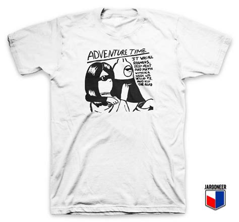 Adventure Time Sonic Youth Parody T Shirt - Design By jargoneer.com
