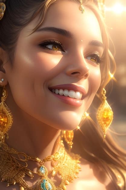 premium photo beautiful smile
