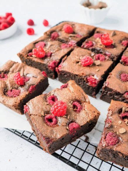 Brownie au chocolat et framboises - Les petits secrets de Lolo ...