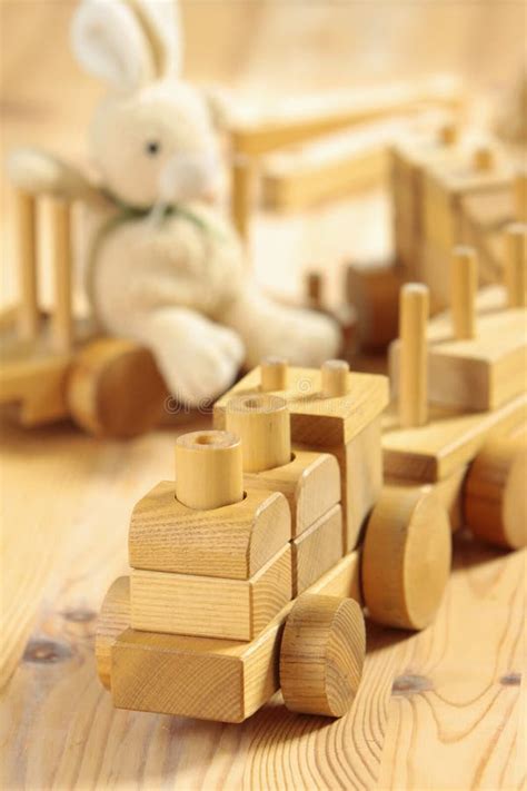 Wooden toys stock image. Image of happiness, closeup - 11973961
