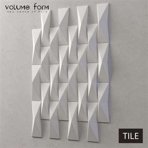 3д панели Tile Basic - 3Д Панели Volume Form