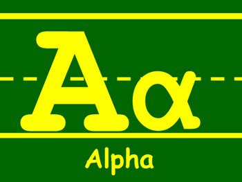 Greek Alphabet Handwriting Chart by Hoop There It Is | TPT