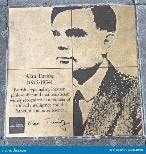 Paseo Del Gay, El Paseo Del Honor Del Arco Iris, Alan Turing Foto