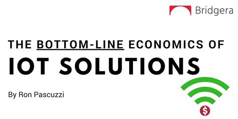 bottom  economics  iot solutions  guide  bridgera