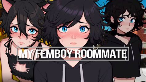My Femboy Roommate Episode 1 | Visual Novel Gameplay - YouTube
