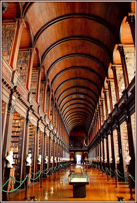 trinity college dublins library ireland built    library