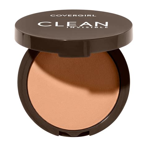 COVERGIRL Clean Invisible Pressed Powder 133 Light Beige Talc