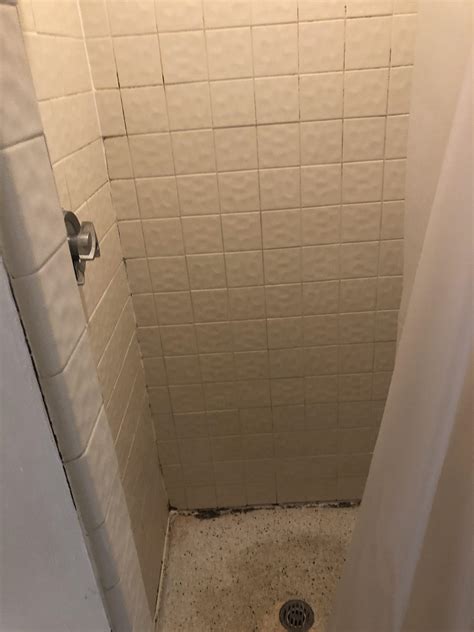 Mold in Shower of Nittany Apartments Townhouse. So Much for Penn State