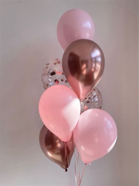 Розовое золото Шарики | Auguri di buon compleanno, Buon compleanno ...