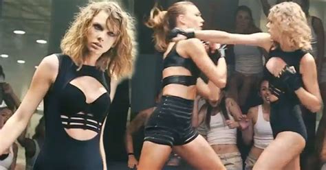 Watch Taylor Swift spar with Karlie Kloss in a behind-the-scenes clip ...