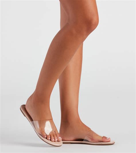 Clear As Day PVC Slide Sandals – Orro Shop