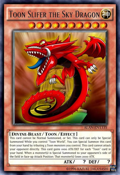 Slifer The Sky Dragon Card