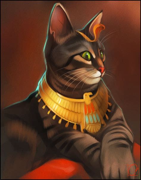 Когда кошка была богиней… | Bastet, Egyptian cats, Cat art