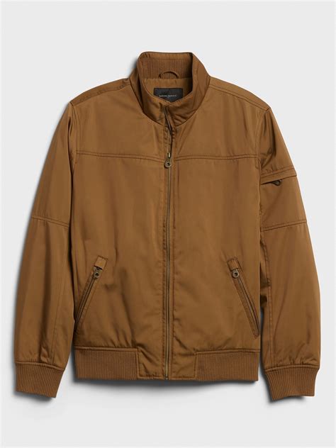 Water-Resistant Flight Jacket | Banana Republic Factory