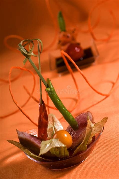 Tuna canape stock image. Image of food, snack, restaurant - 11031205