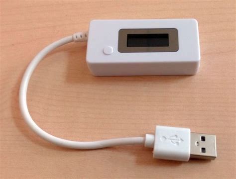 Тестер зарядки через USB