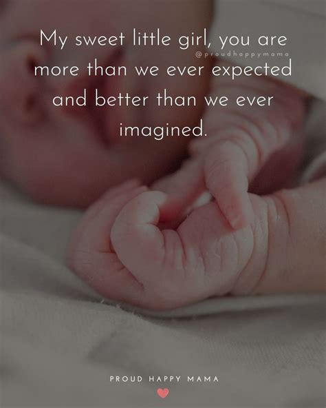 55+ Sweet Baby Girl Quotes To Welcome A Newborn Daughter