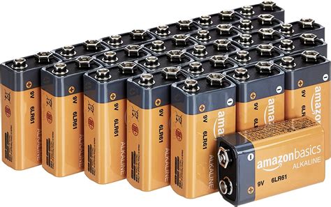 AmazonBasics Everyday Alkalibatterien, 9 V, 24: Amazon.de: Elektronik
