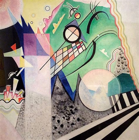 Art from the Future: Vasily Kandinsky, 1866-1944 Open Green, 1923
