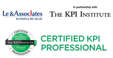 Certified KPI Professional workshop - L&A