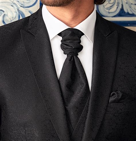 PLASTRONY Plastron, szeroki krawat zakrywający gors | Dyplomata.pl