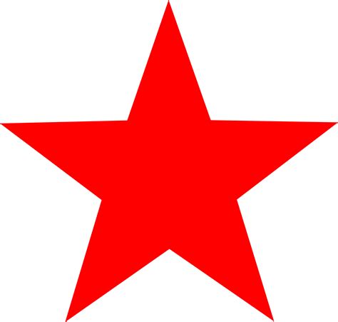 Free Printable Red Stars